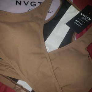 Nvgtn Mocha Radiance Bra Size Small New